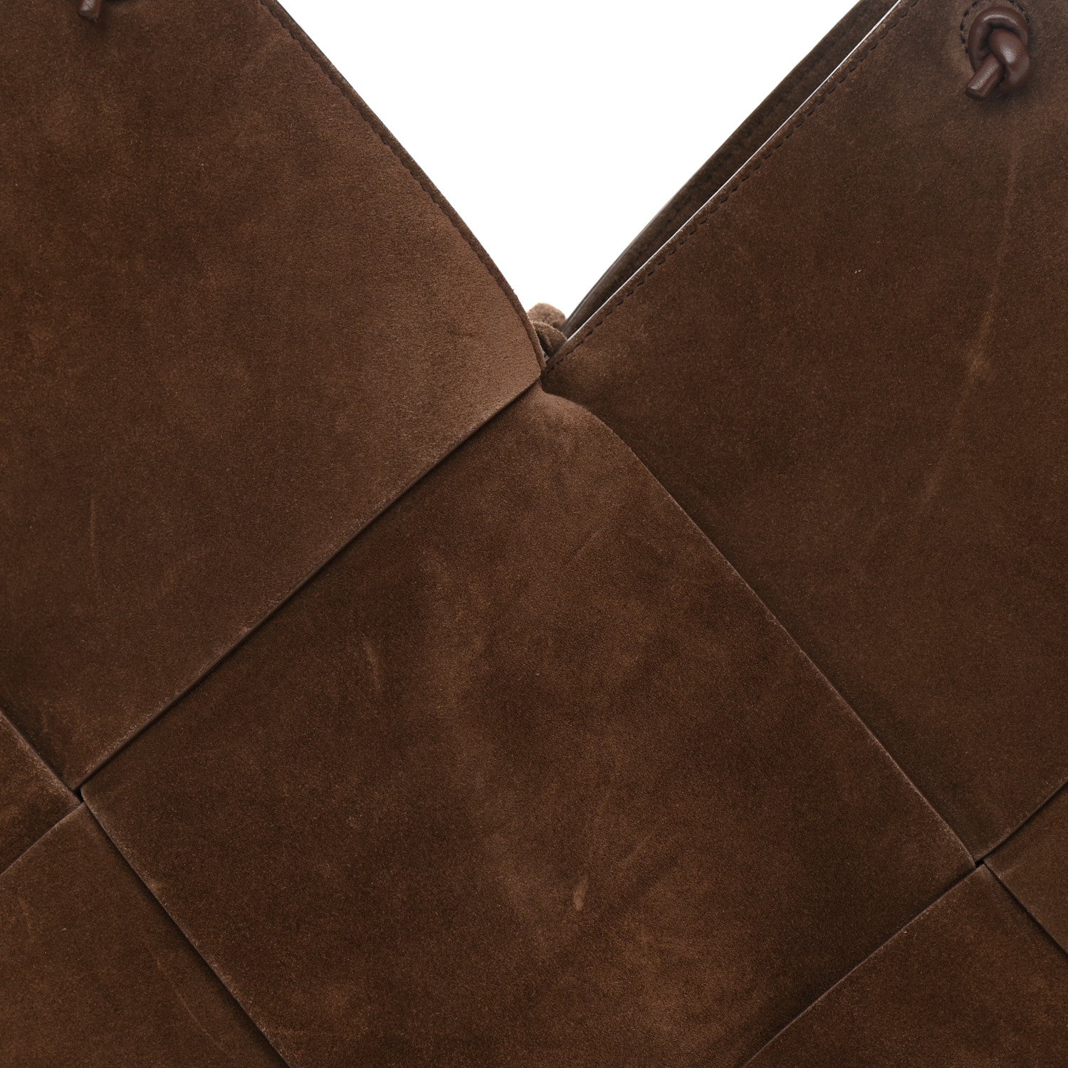 Bottega Veneta Suede Maxi Intrecciato Tote Brownie 8 of 10