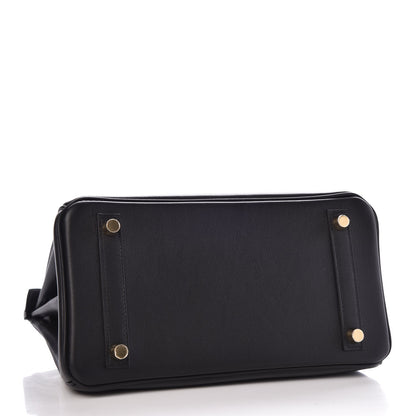 Hermes Swift Birkin 25 Black 4 of 8