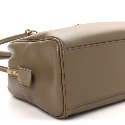 Chanel Calfskin Large Perfect Bowling Bag Dark Khaki 9 of 10