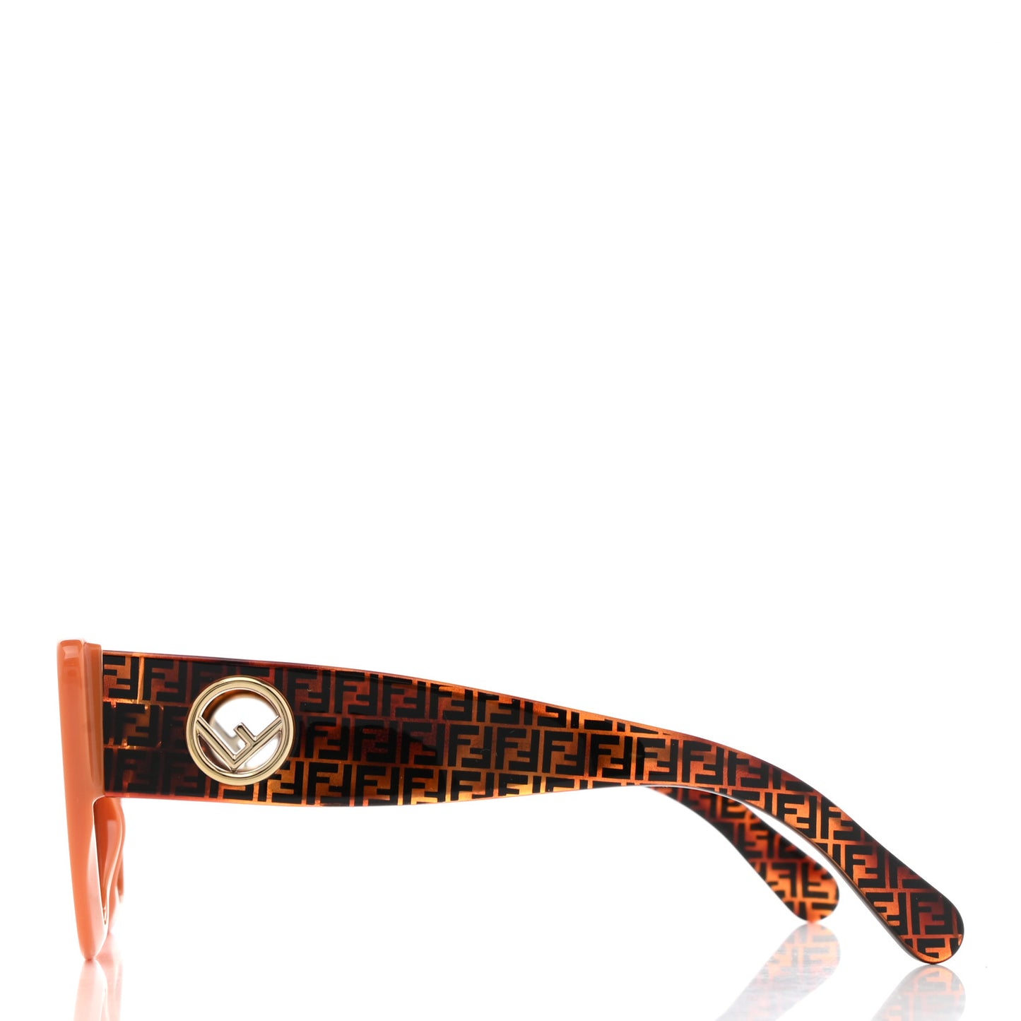 Acetate F is Fendi FF 51mm Cat Eye Sunglasses 0327/S Tortoise Orange
