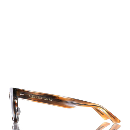 Celine Acetate Cat Eye Sunglasses CL 40052U Havana 3 of 8