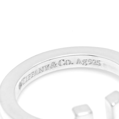 Tiffany Sterling Silver T Square Ring 53 6.5 4 of 4