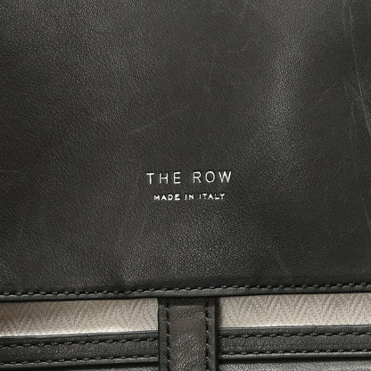 The Row Polished Saddle Calfskin Soft Margaux 15 Koala Grey 6 of 10