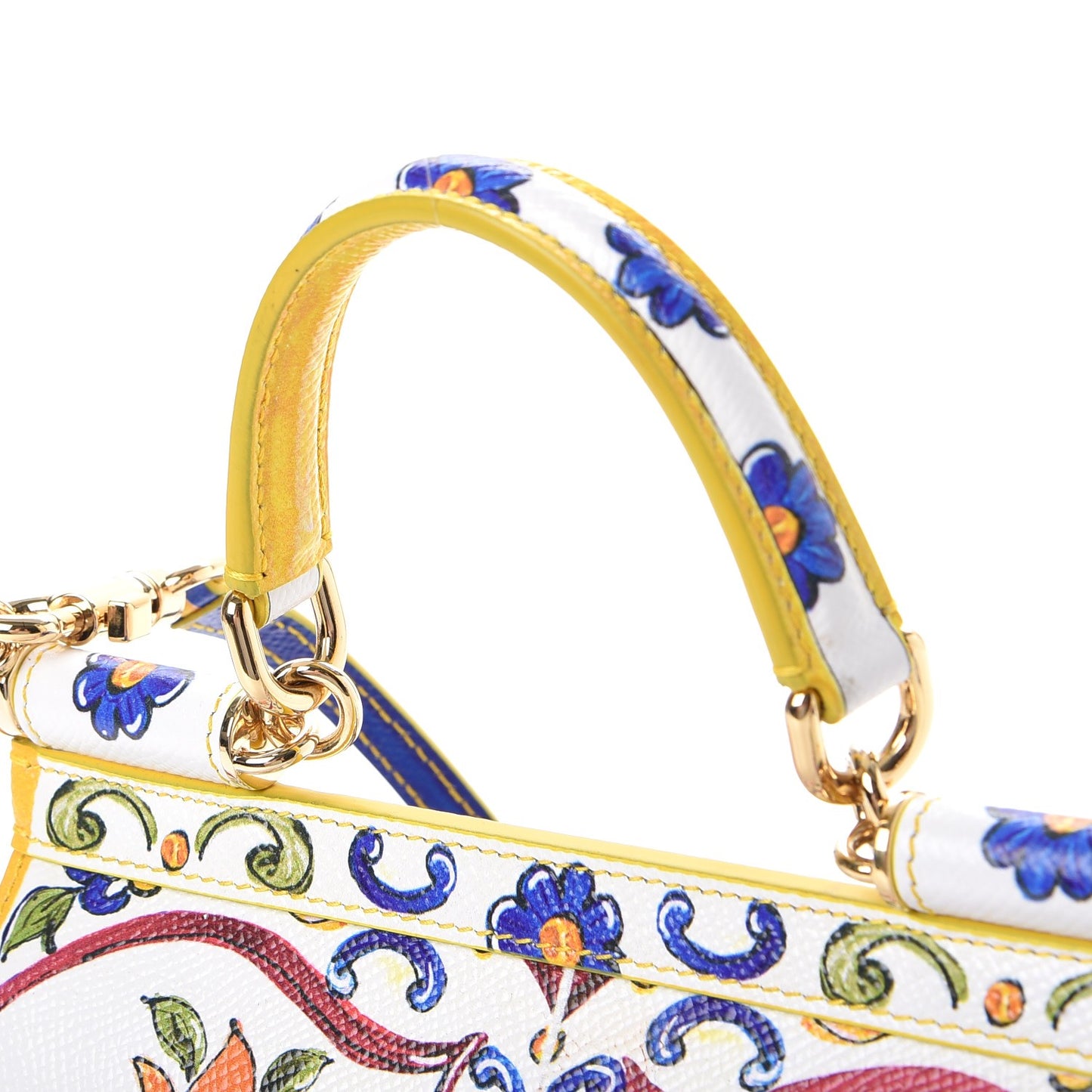 Dauphine Majolica Printed Small Miss Sicily Satchel Multicolor
