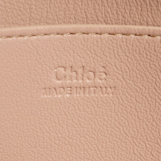Chloe Lambskin Medium Elle Chain Clutch Coral Pop 6 of 16