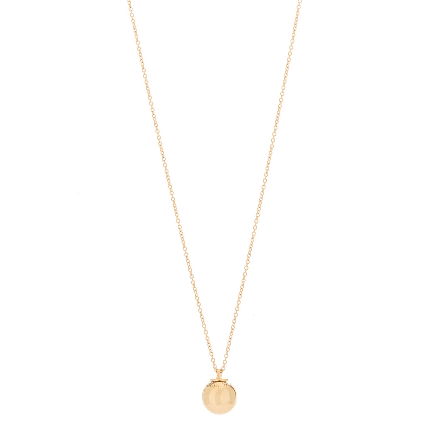 18K Rose Gold 12.75mm HardWear Ball Pendant Necklace