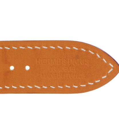 Hermes Barenia 38mm Apple Watch Double Tour Band Fauve 7 of 9