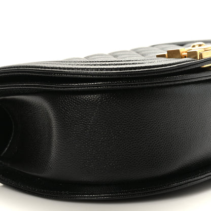 Chanel Caviar Quilted Small Boy Messenger Bag Black 7 of 8