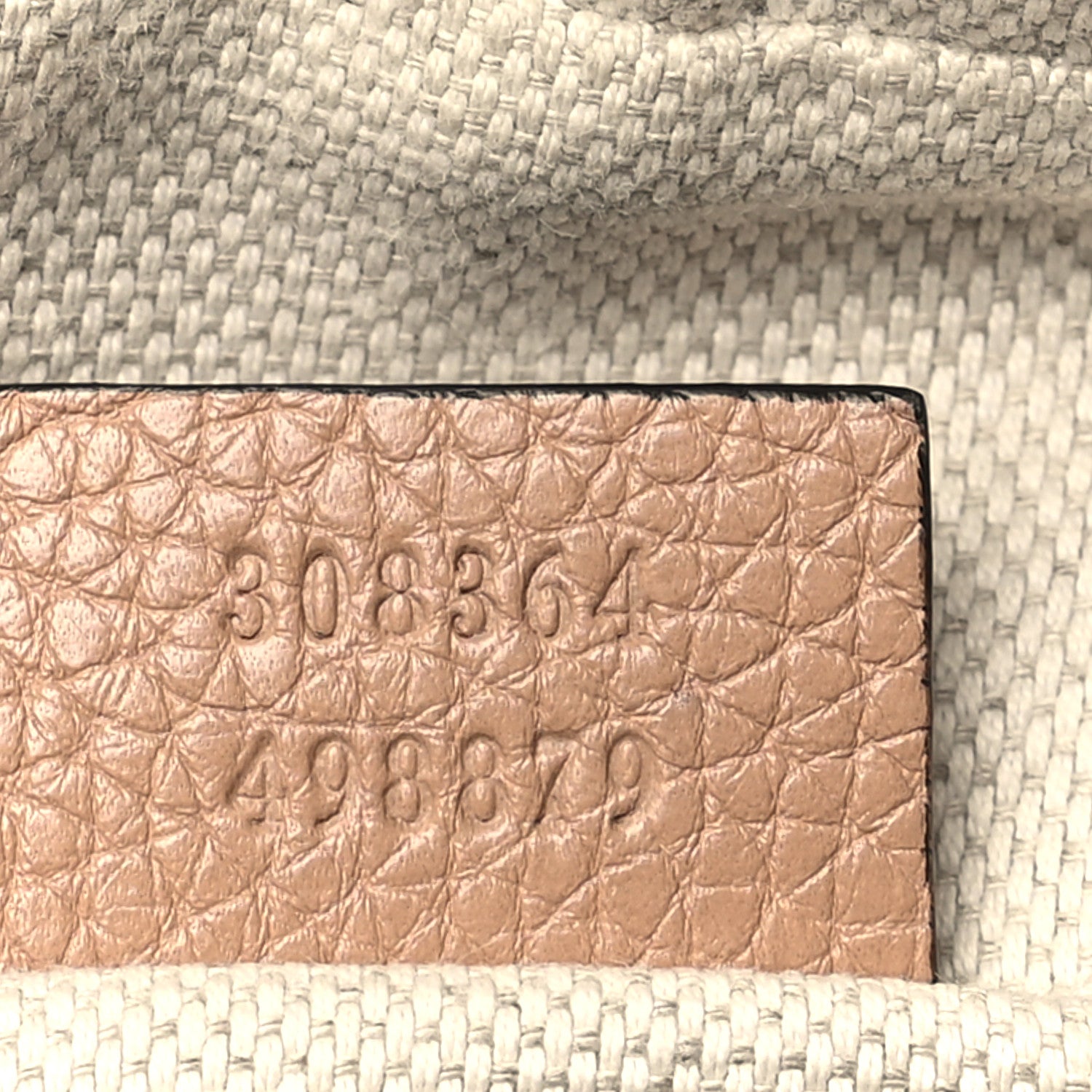 Gucci Pebbled Calfskin Small Soho Disco Bag Camelia 7 of 11