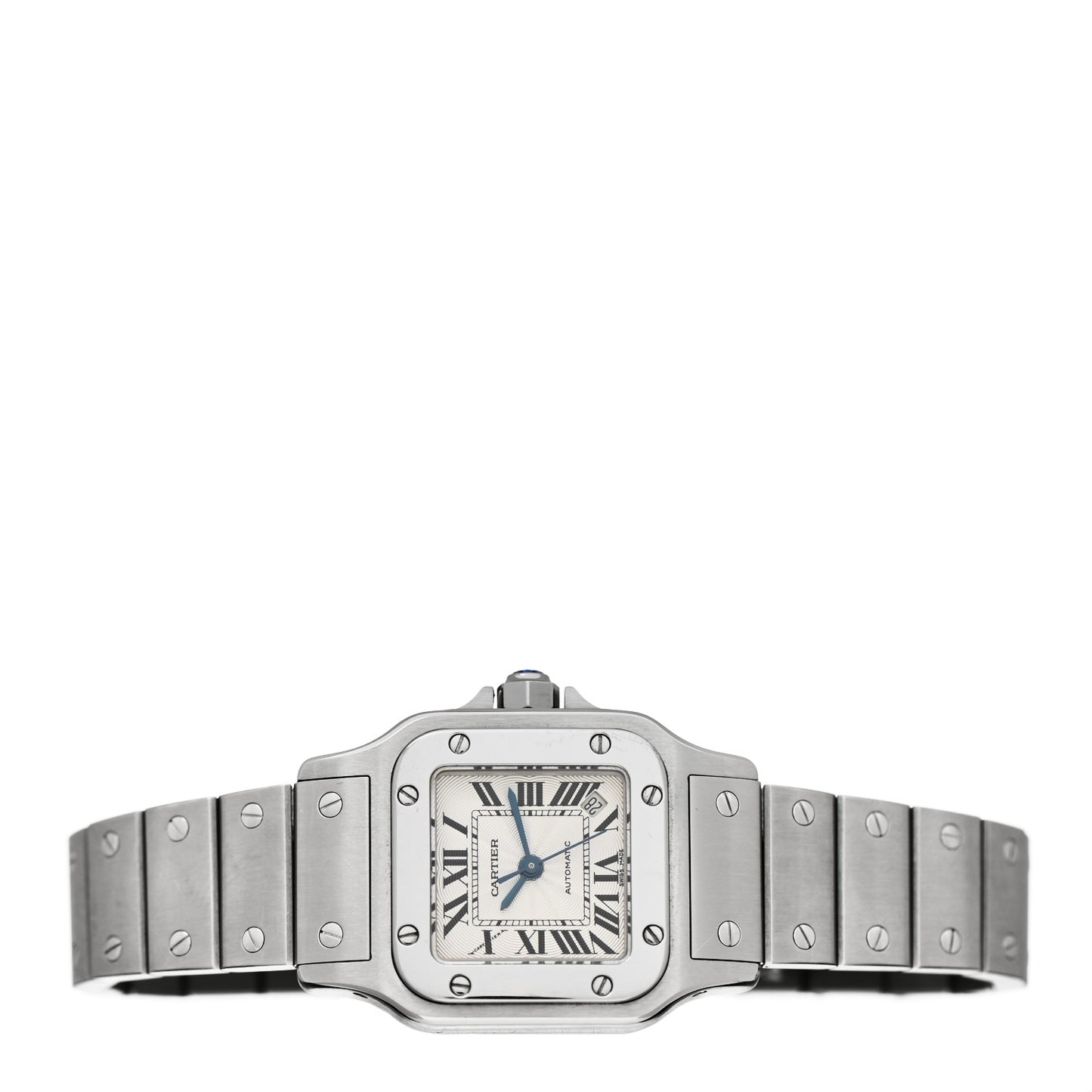 Stainless Steel 24mm Santos de Cartier Galbee Automatic Watch