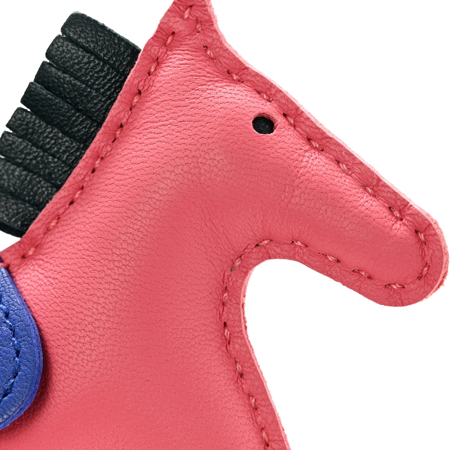 Milo Lambskin Grigri Rodeo Horse Bag Charm PM Rose Azalee Vert Cypress Bleu Electrique