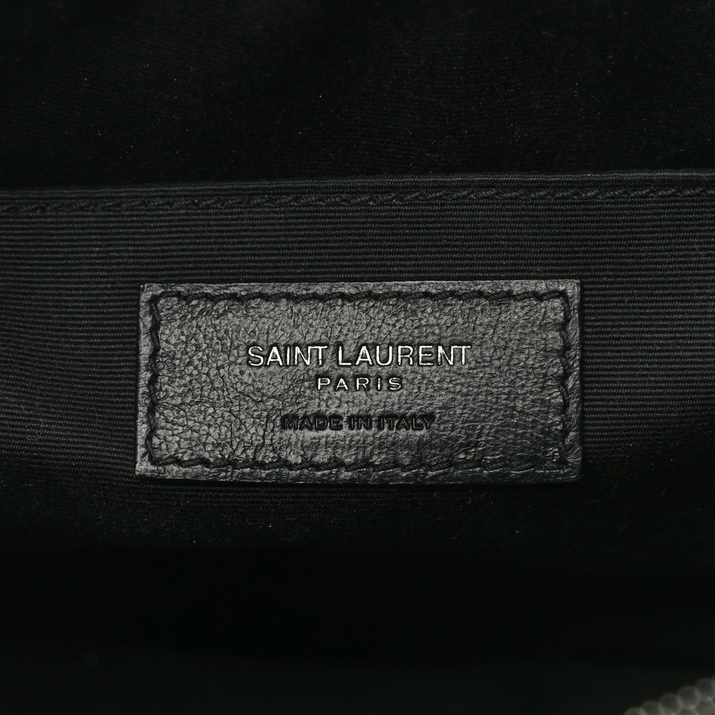 Calfskin Matelasse Monogram Lou Camera Bag Black