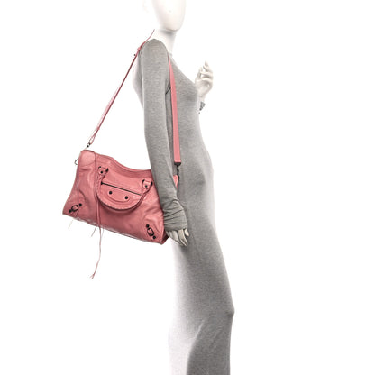 Balenciaga Agneau Classic Hardware Medium Le City Vintage Pink 2 of 10