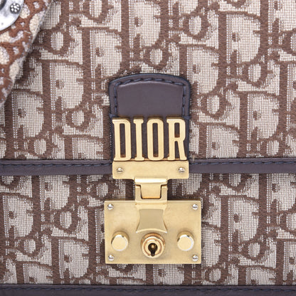 Christian Dior Oblique DiorAddict Flap Bag Brown 9 of 9