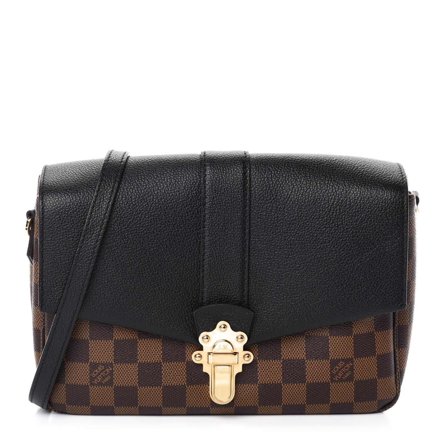 Louis Vuitton Damier Ebene Clapton Black 1 of 10