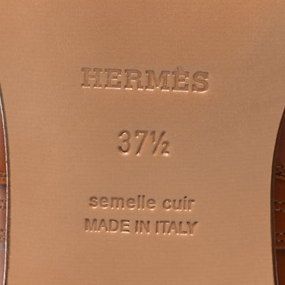 Hermes Calfskin Neo Low Boots 37.5 Natural 7 of 8