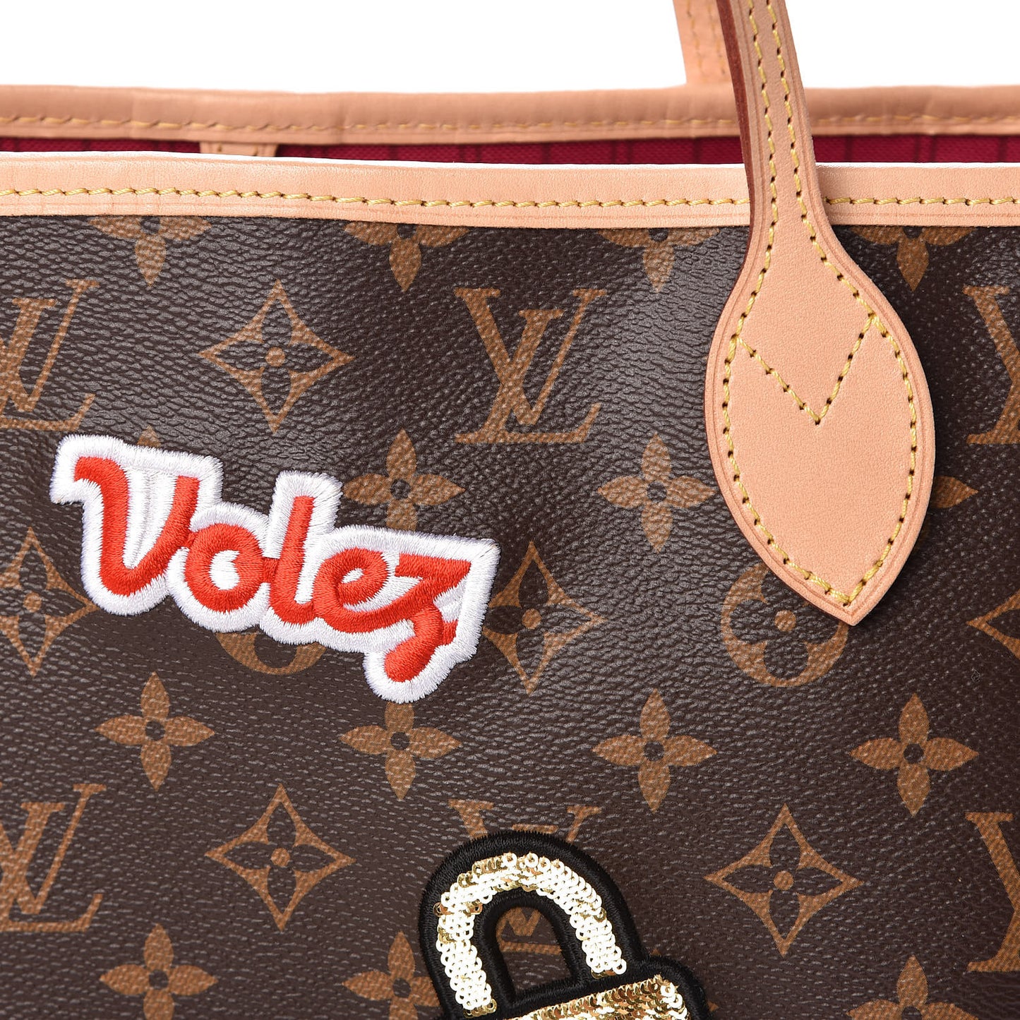 Monogram Travel Stickers Neverfull MM