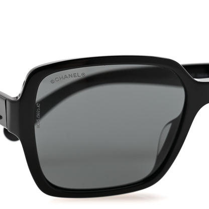 Chanel Acetate Square Sunglasses 5408-A Black 7 of 9