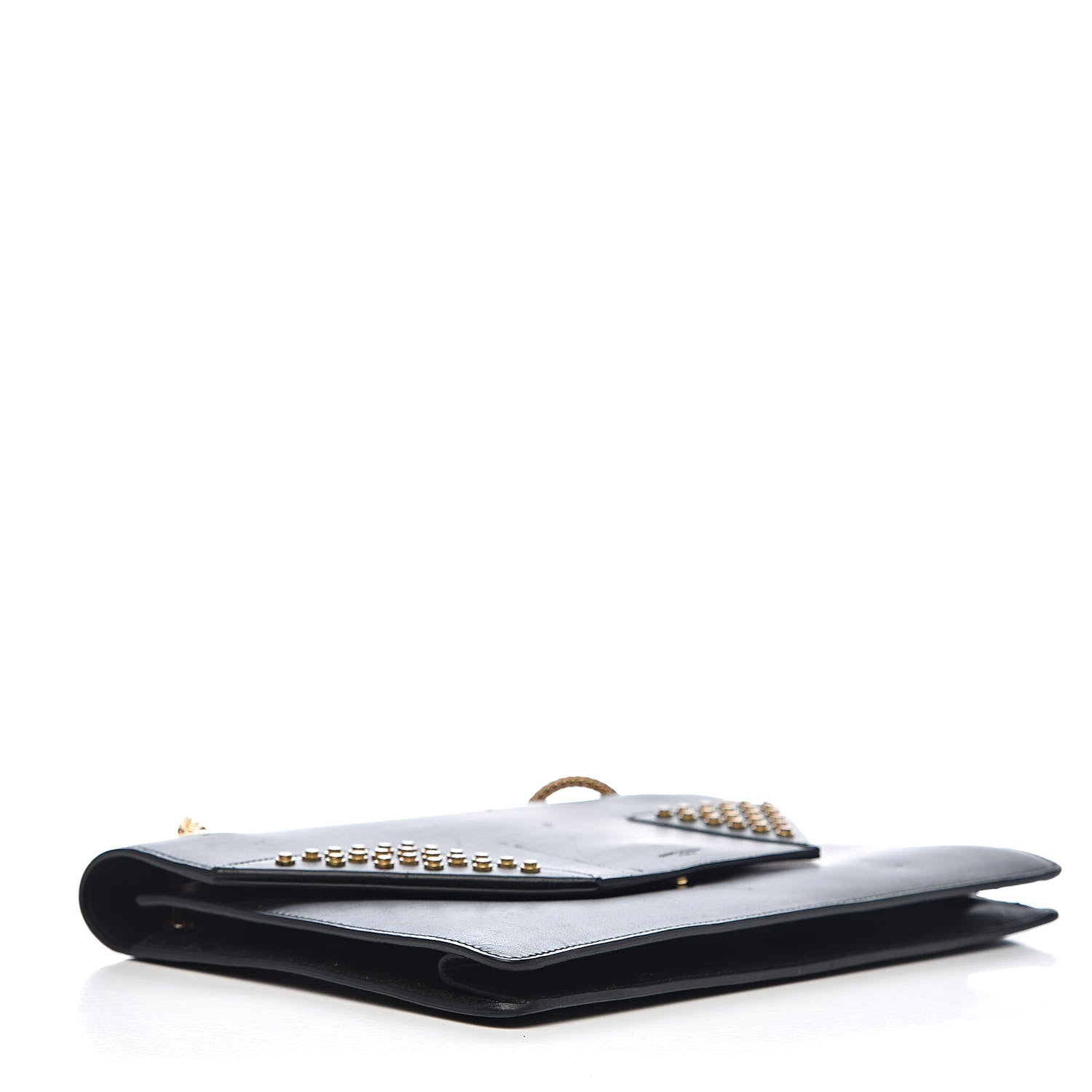 Saint Laurent Calfskin Studded Medium Betty Black 4 of 17
