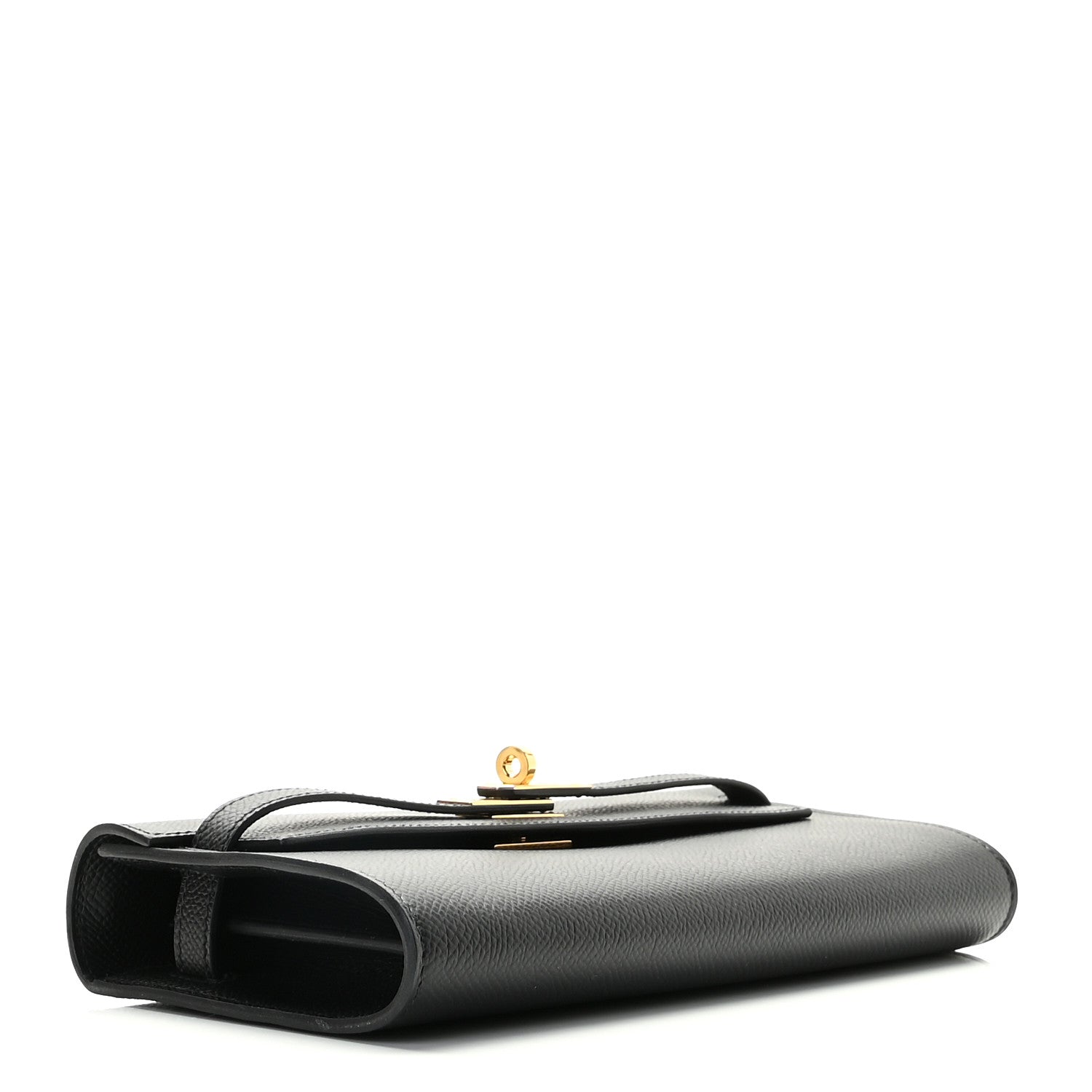 Hermes Epsom Kelly Wallet To Go Black 3 of 9