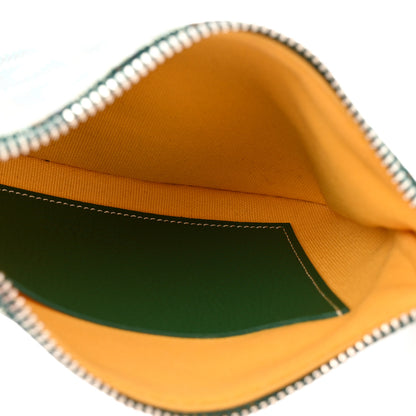 Goyard Goyardine Mini Senat Pochette Green 5 of 8