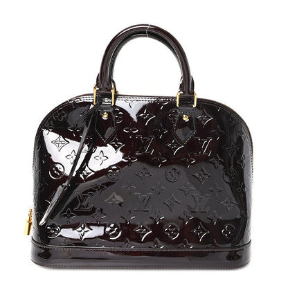 Louis Vuitton Vernis Alma MM Amarante 1 of 10