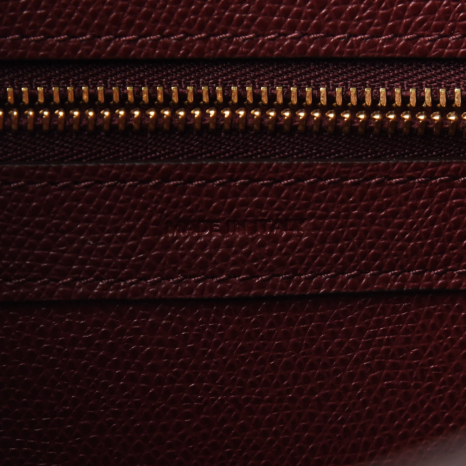 Celine Grained Calfskin Small Vertical Cabas Light Burgundy 6 of 8
