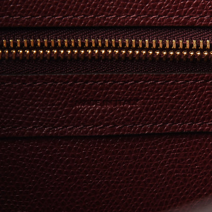 Celine Grained Calfskin Small Vertical Cabas Light Burgundy 6 of 8