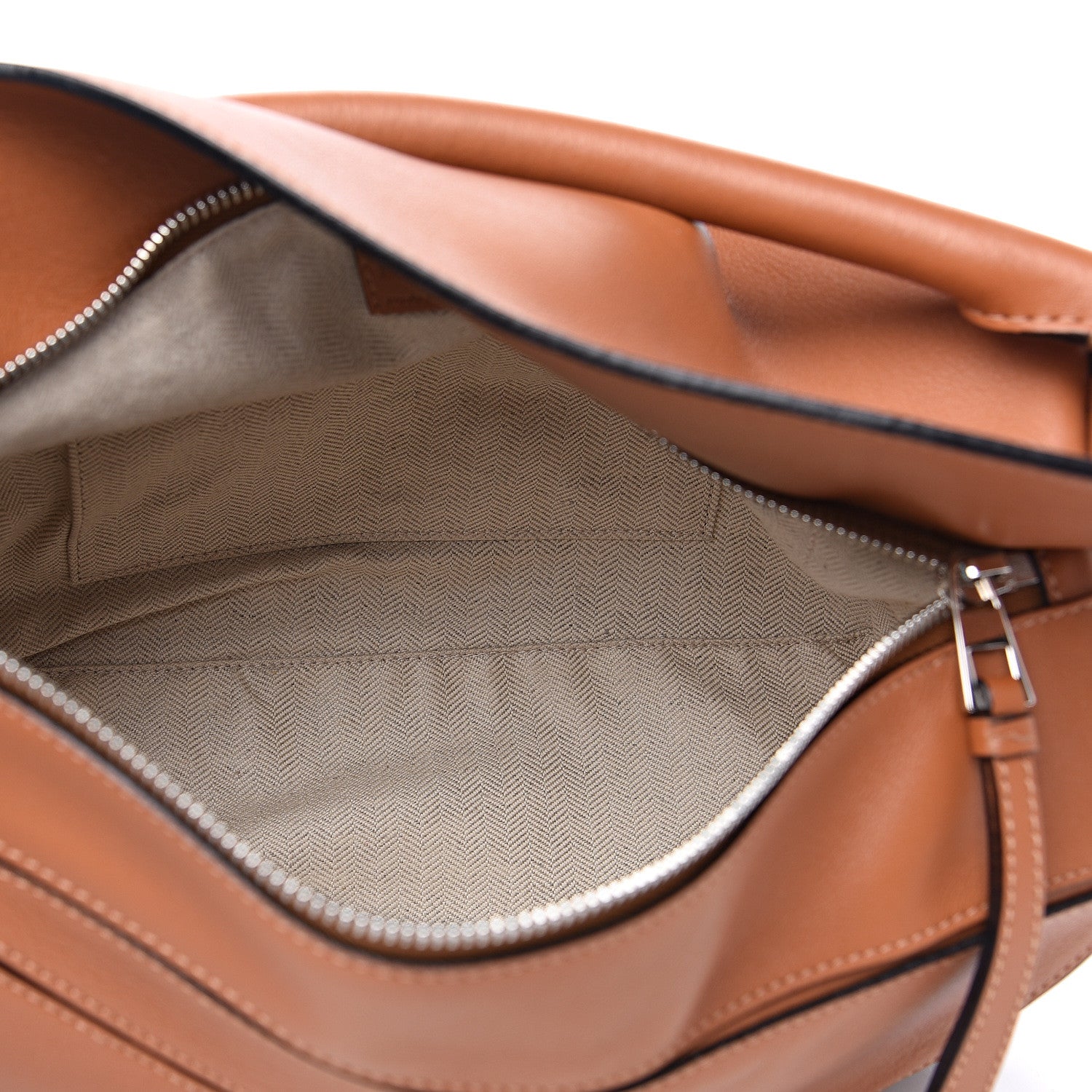 Loewe Calfskin Medium Puzzle Bag Tan 4 of 10