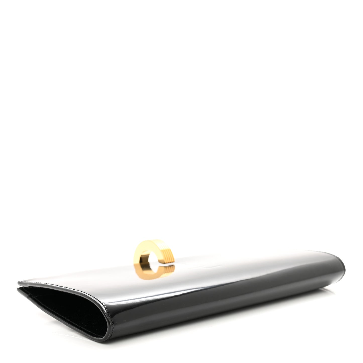 Patent Daria Clutch Black