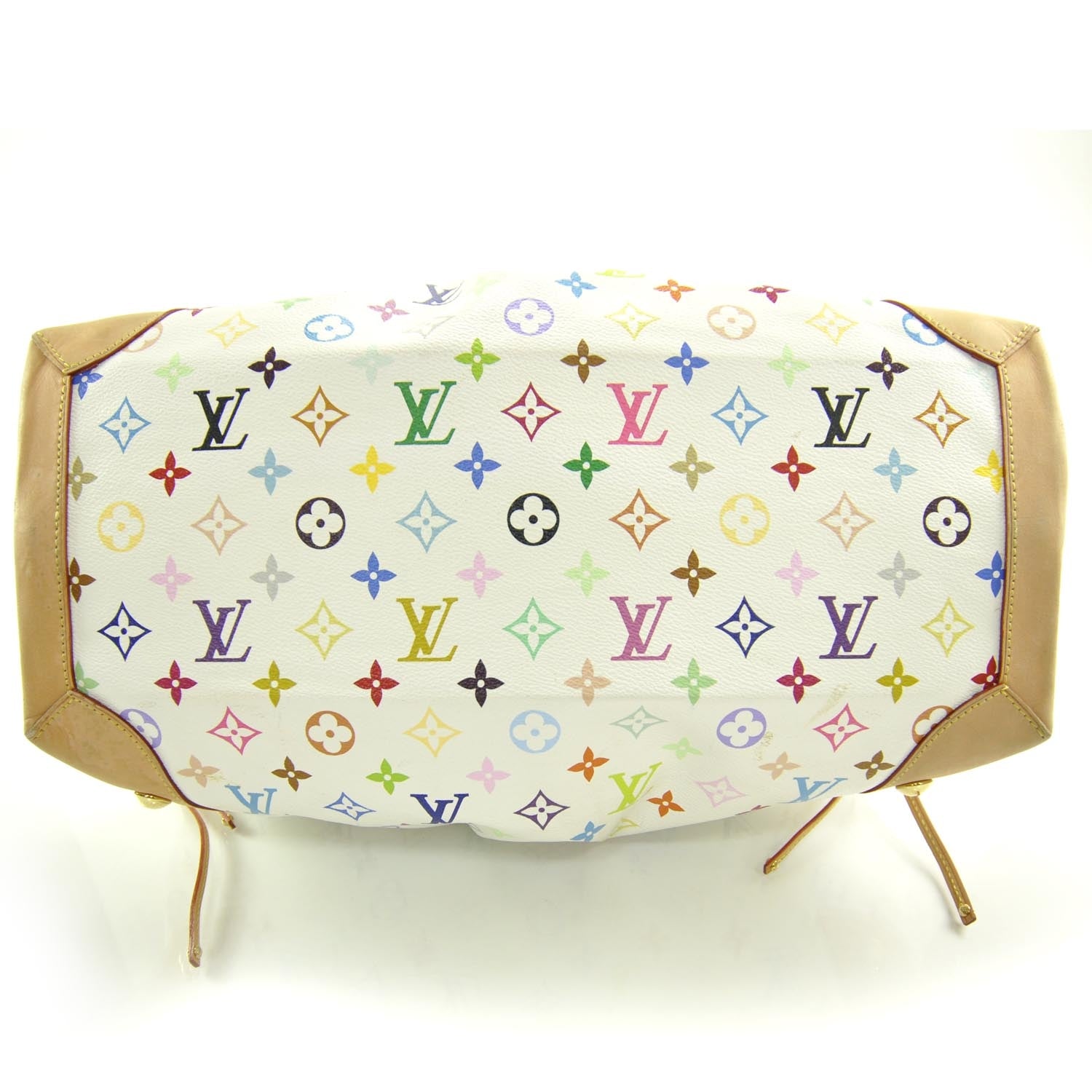 Louis Vuitton Monogram Multicolor Ursula White 5 of 11
