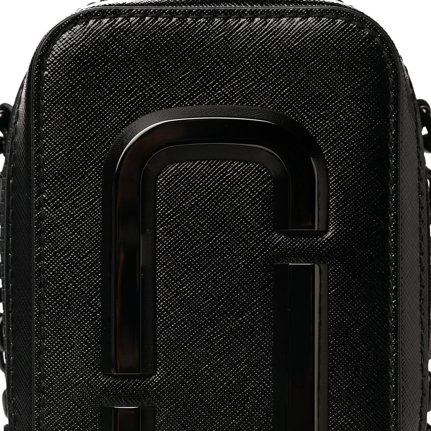 Saffiano The Hot Shot Crossbody Black