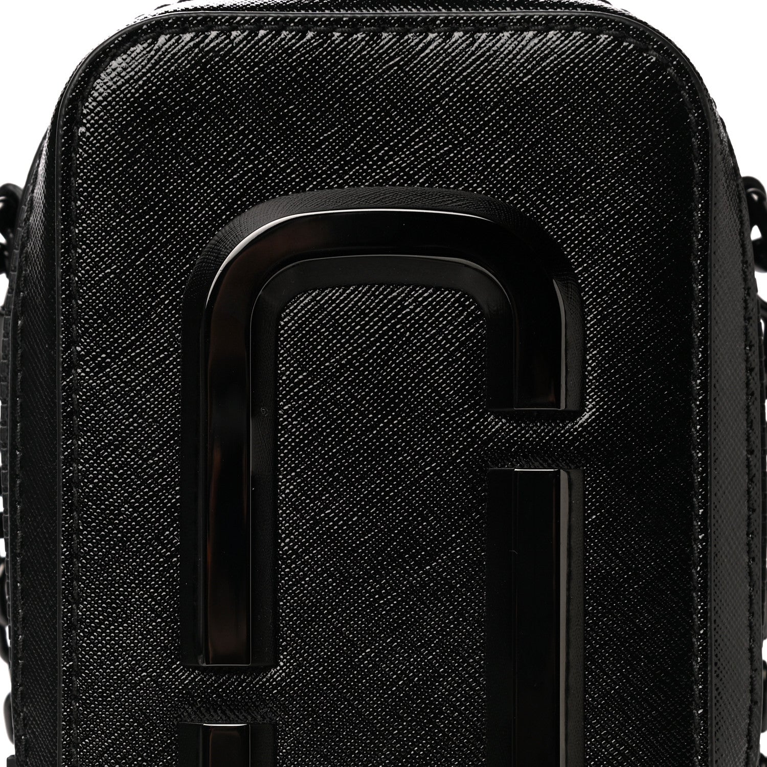 Marc Jacobs Saffiano The Hot Shot Crossbody Black 6 of 9