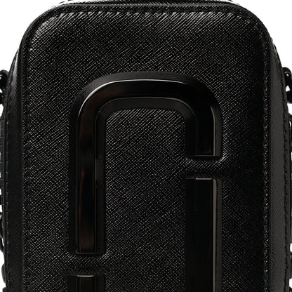 Marc Jacobs Saffiano The Hot Shot Crossbody Black 6 of 9