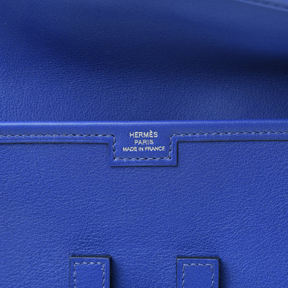 Hermes Swift Jige Elan 29 Clutch Bleu Electrique 6 of 7