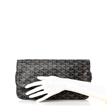 Goyard Goyardine Sainte Marie Soft Clutch Black 2 of 12