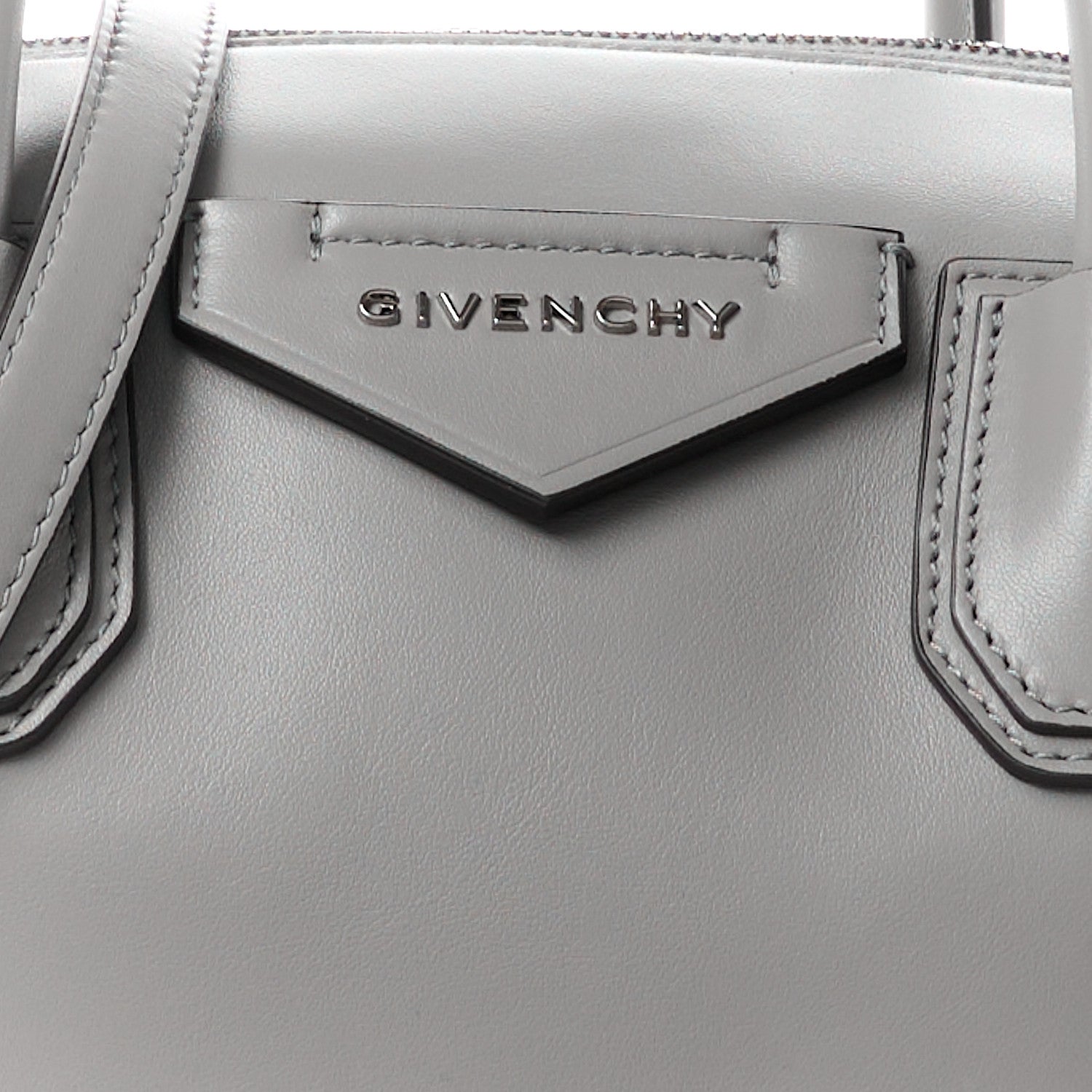 Givenchy Calfskin Small Soft Antigona Pearl Grey 7 of 9