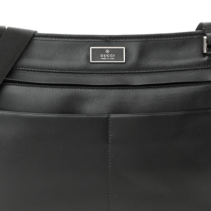 Gucci Pebbled Calfskin Medium Soho Messenger Bag Black 8 of 11