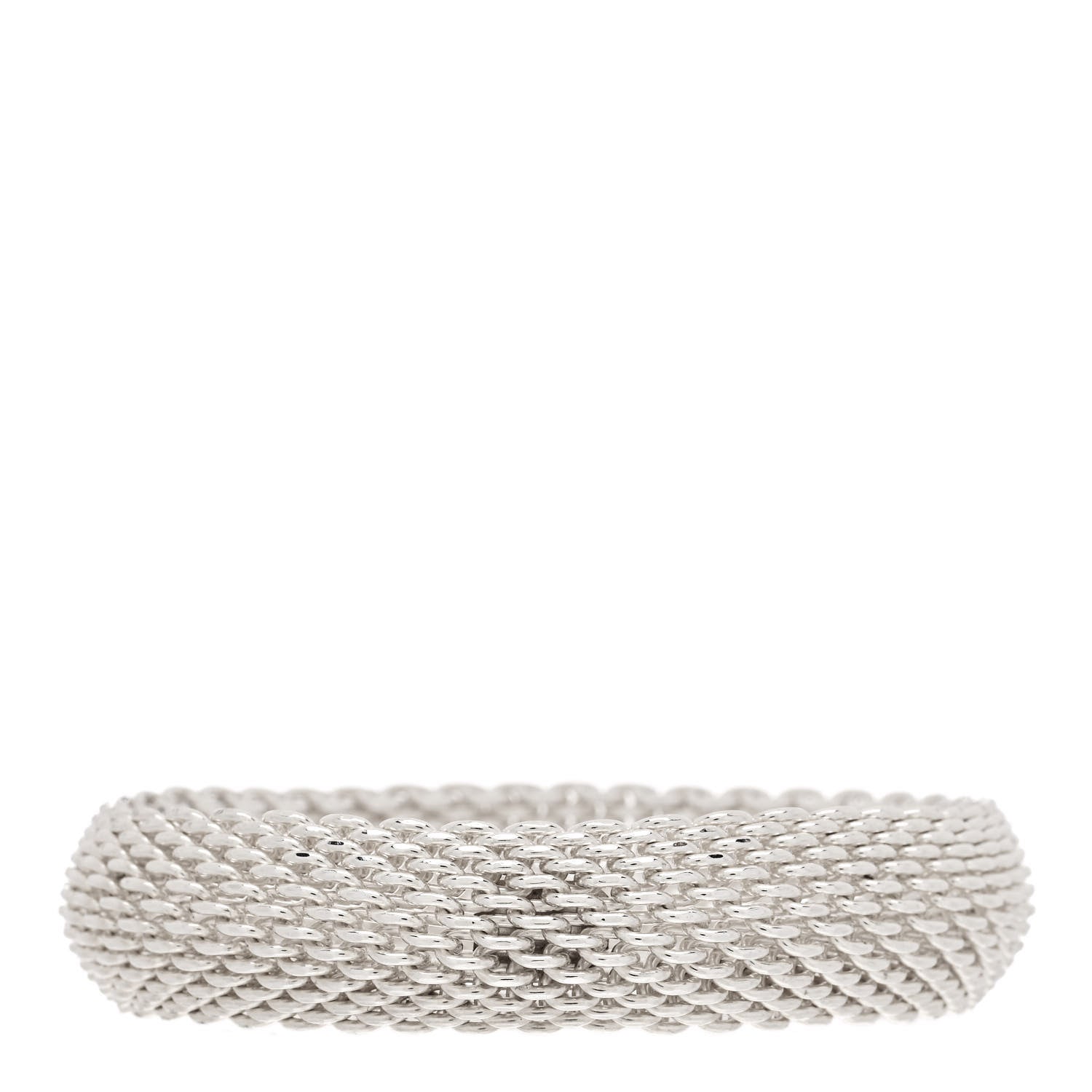 Tiffany Sterling Silver Somerset Mesh Bracelet 2 of 3