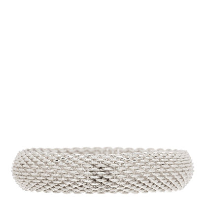 Tiffany Sterling Silver Somerset Mesh Bracelet 2 of 3