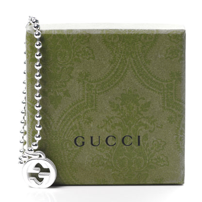 Gucci Sterling Silver Interlocking GG Charm Bracelet 6 of 6