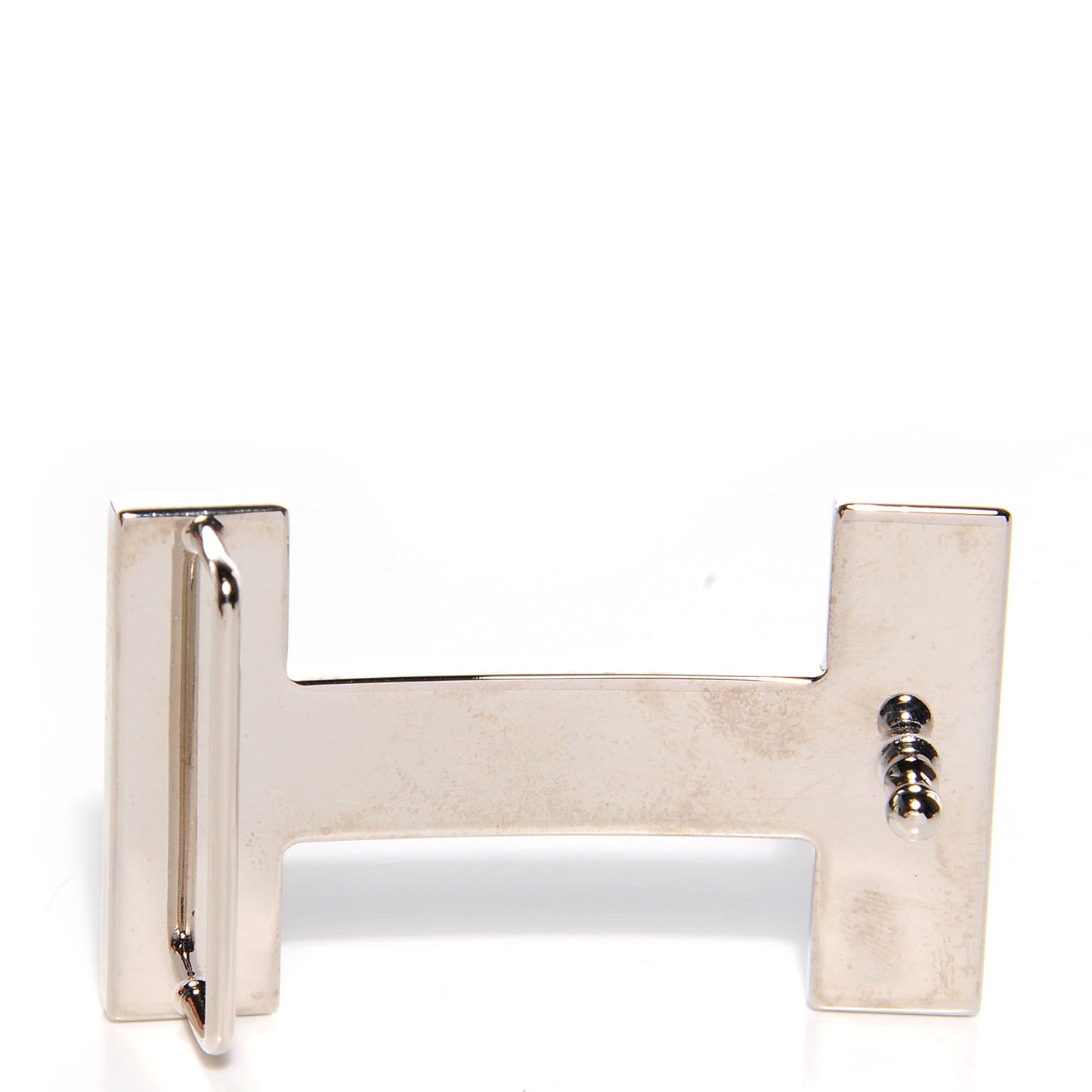 Swift Epsom Reversible 32mm Quizz H Belt Bleu Hydra and White 100