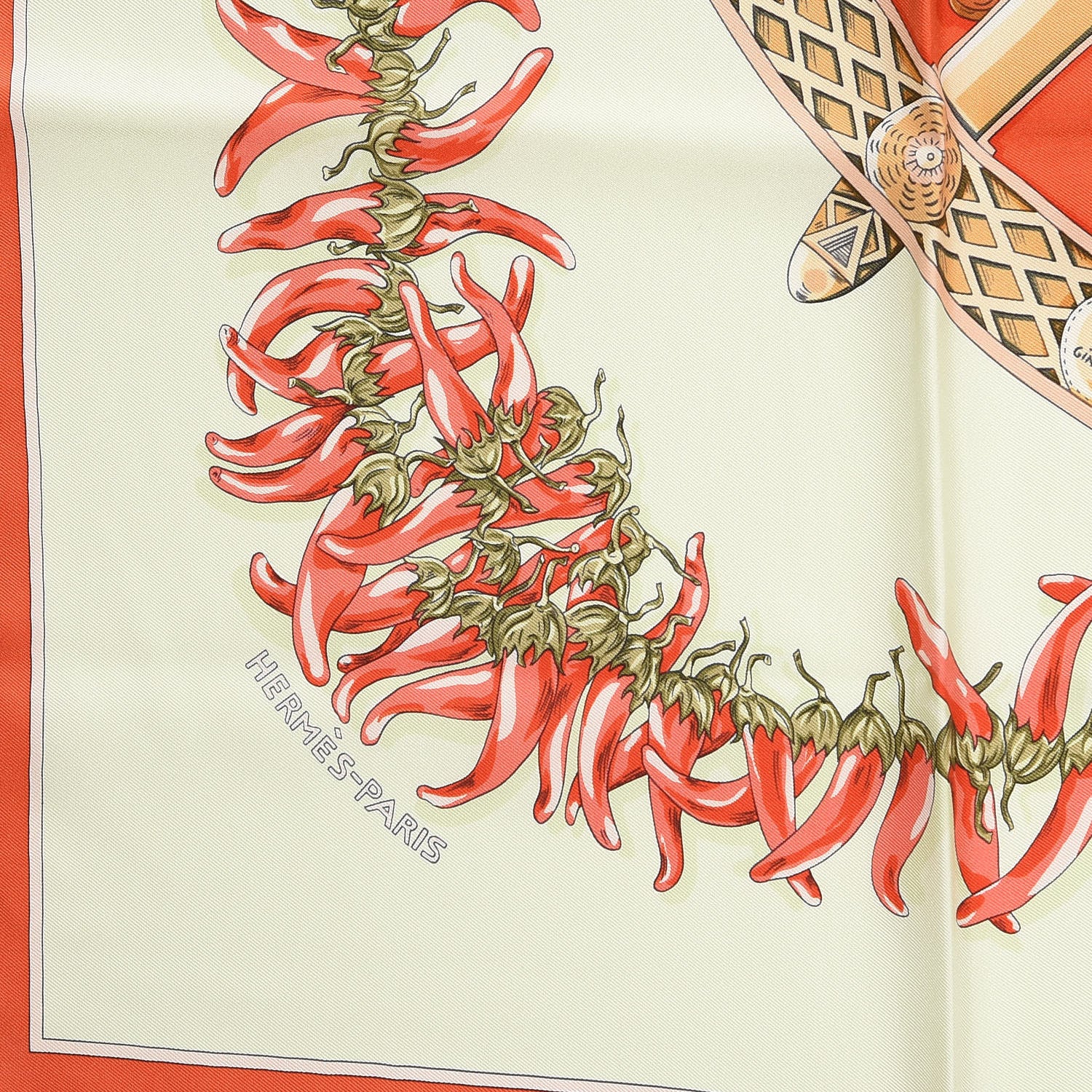 Hermes Silk Aux Pays Des Epices Scarf 90 3 of 6