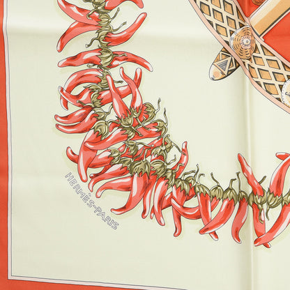 Hermes Silk Aux Pays Des Epices Scarf 90 3 of 6