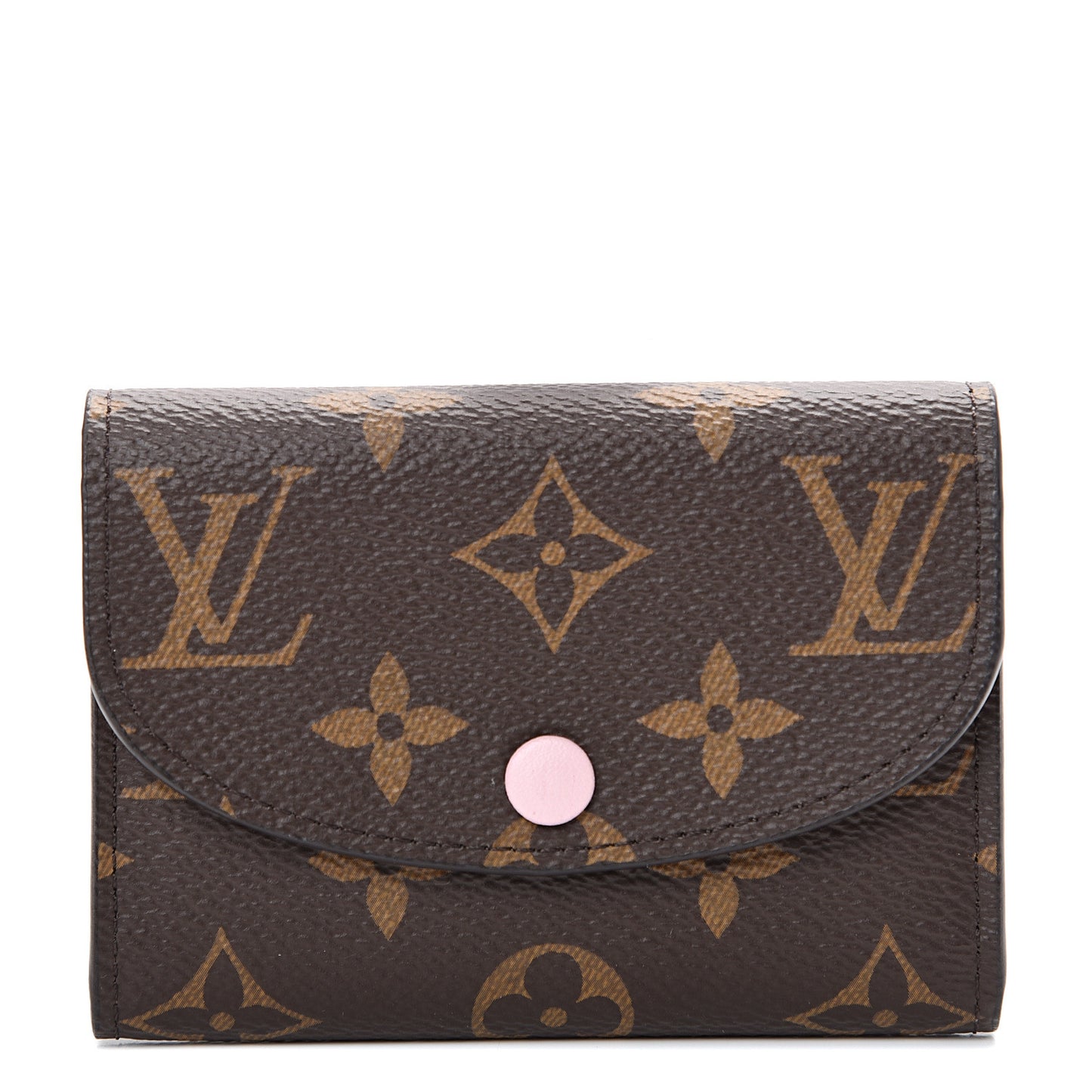 Monogram Rosalie Coin Purse Rose Ballerine