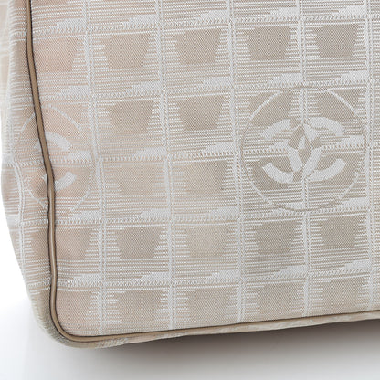 Chanel Nylon Medium Travel Tote Beige 19 of 24