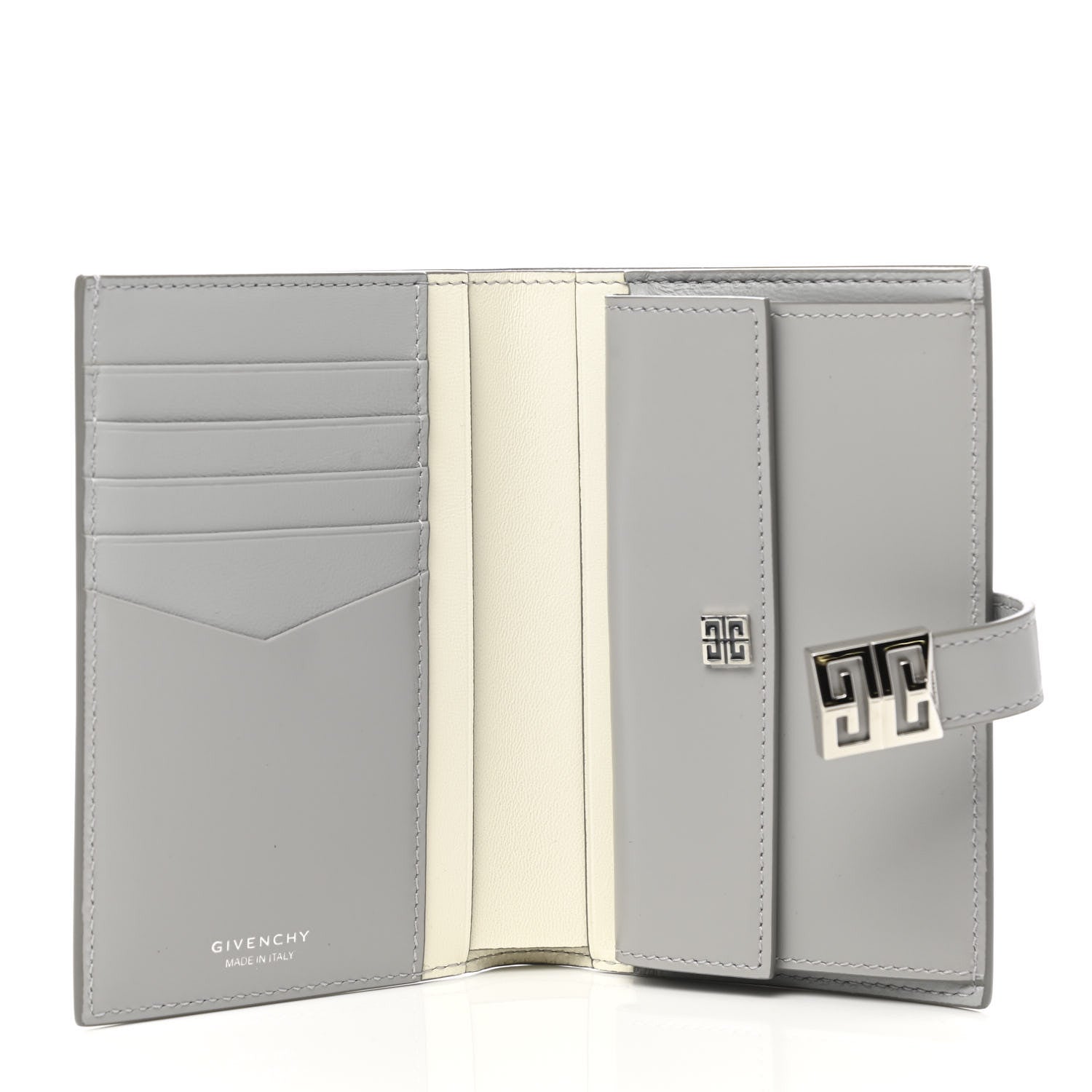 Givenchy Smooth Box Calfskin 4G Wallet Cloudy Grey 5 of 6