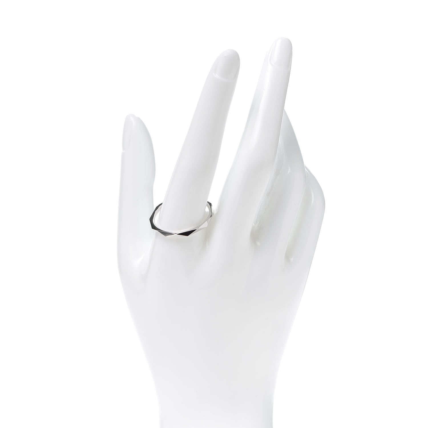 Graff 18K White Gold 2.3mm Laurence Graff Signature Wedding Band Ring 70 13 2 of 5