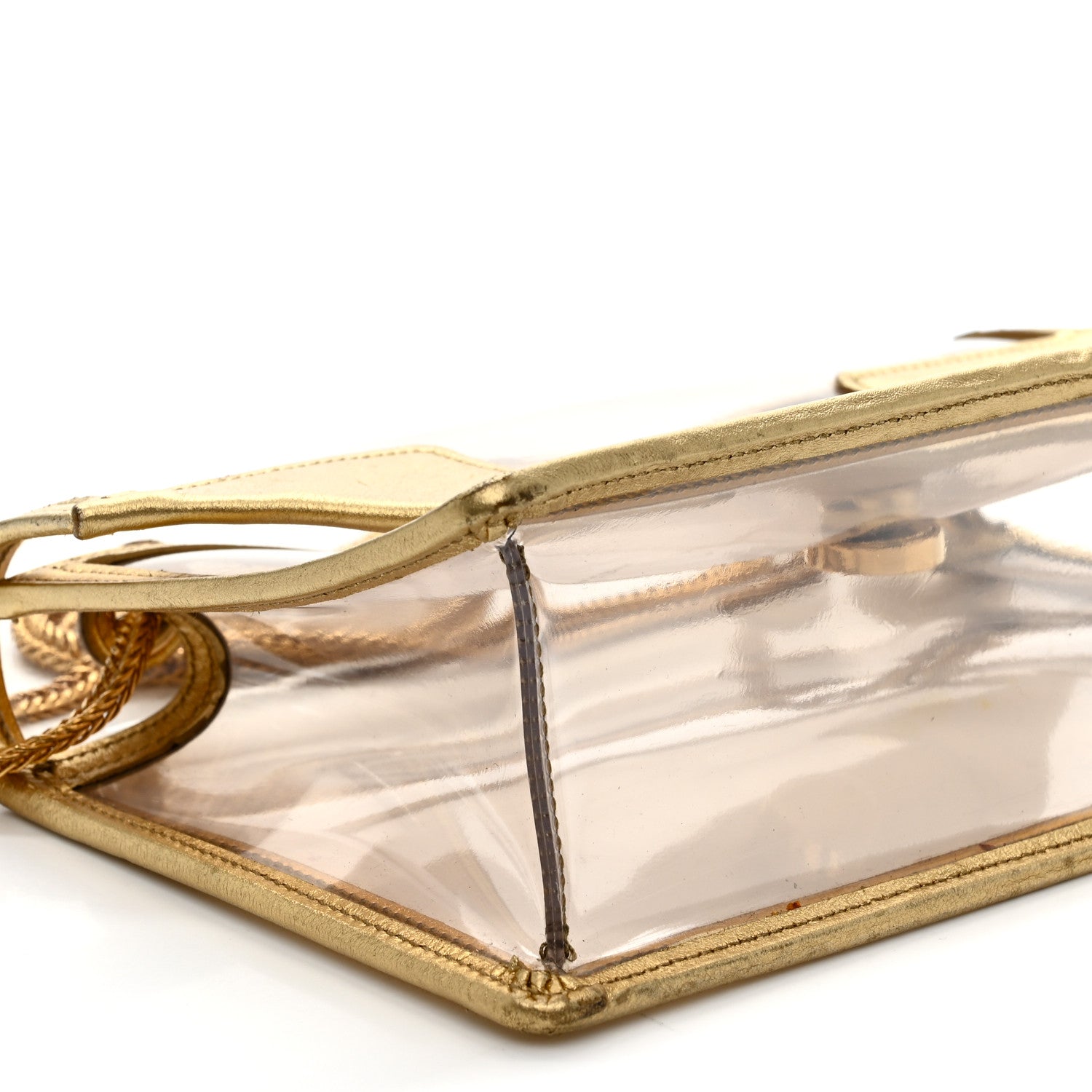 Saint Laurent Vinyl Mini Betty Gold 9 of 13