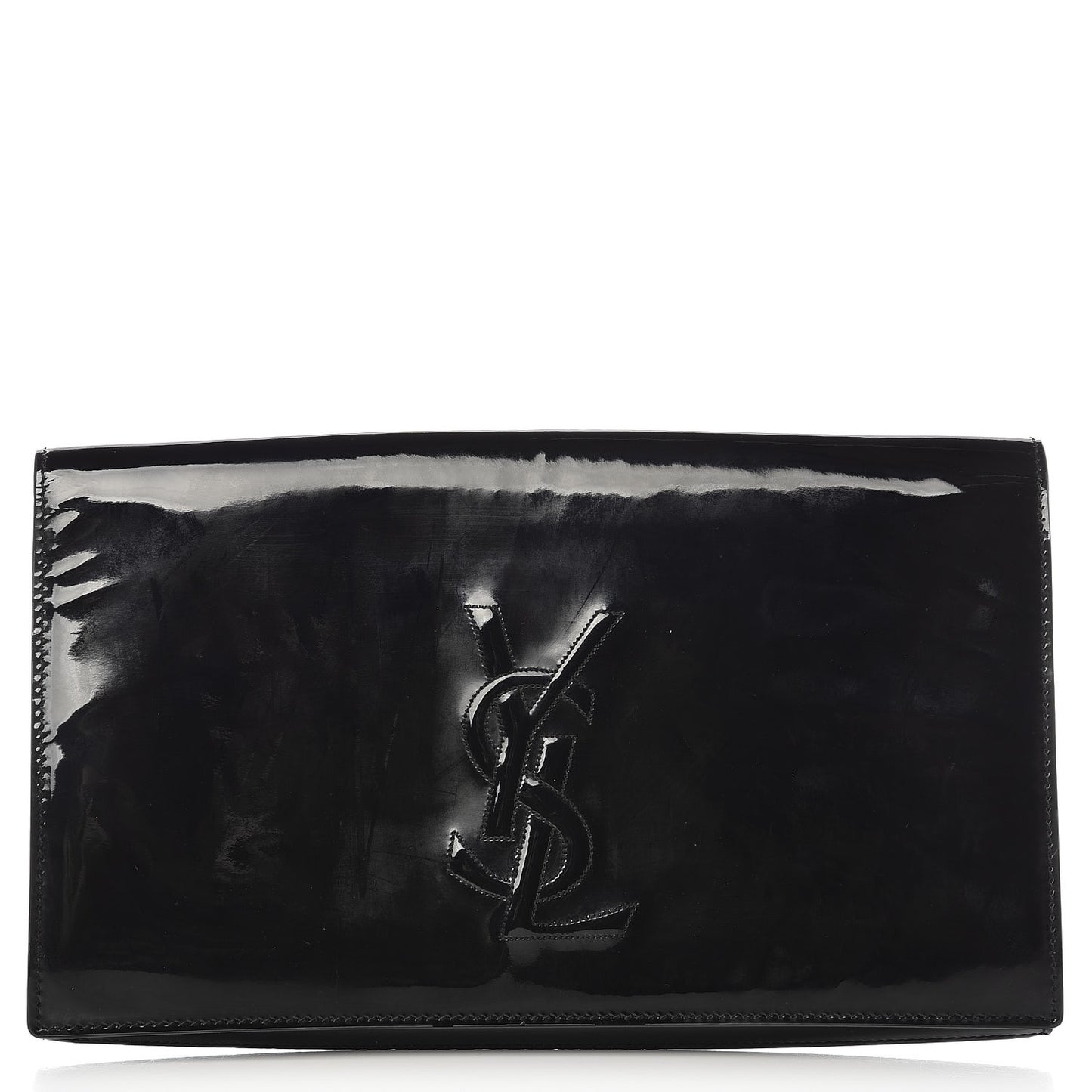 Patent Monogram Large Belle De Jour Clutch Black